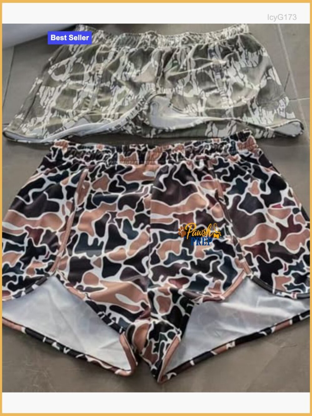 Camo Boxer Shorts Women Graphic Y2k Summer Bottoms 2025 Trendy Lounge - Picture 7 of 7